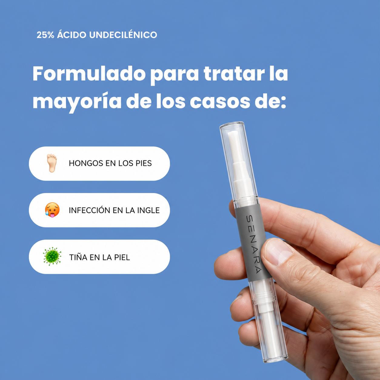 SENARA | Lápiz Antihongos